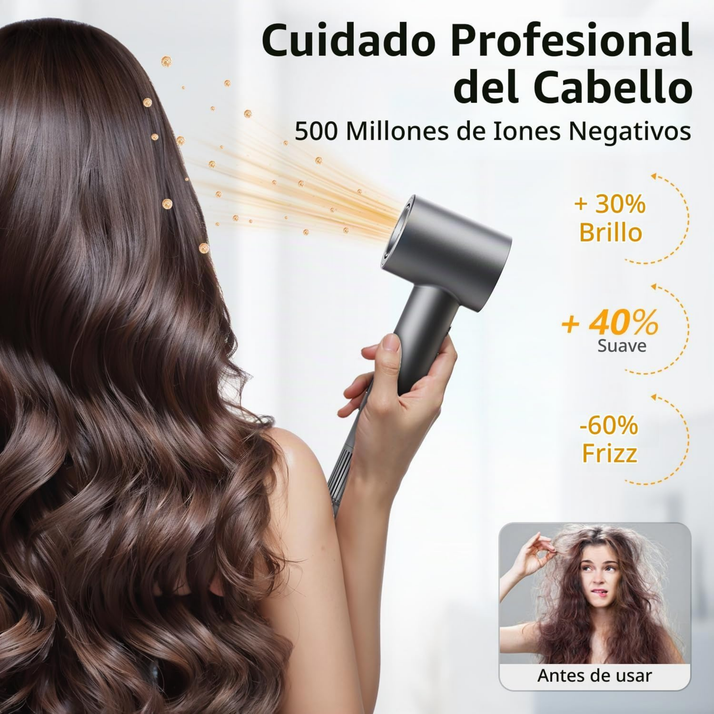 Secador de Cabello Máxima Suavidad